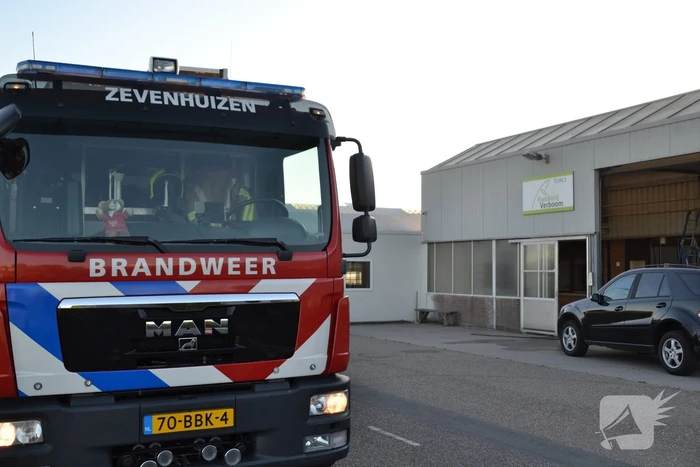 Brand bij kwekerij snel onder controle