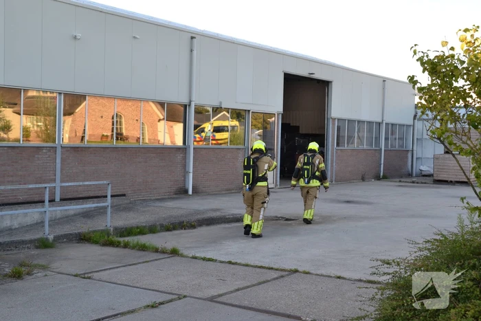 Brand bij kwekerij snel onder controle