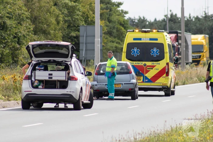 Twee auto's zwaar beschadigd bij ongeval