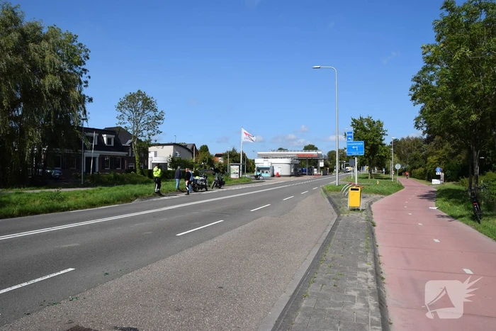 Motor beschadigd bij valpartij