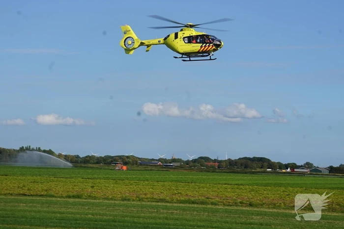 Bestuurder onder invloed veroorzaakt ernstig ongeval op polderweg