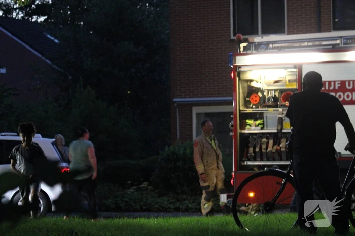 Persoon gewond na brand in woning