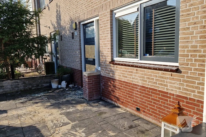 Woning beschadigd door explosief