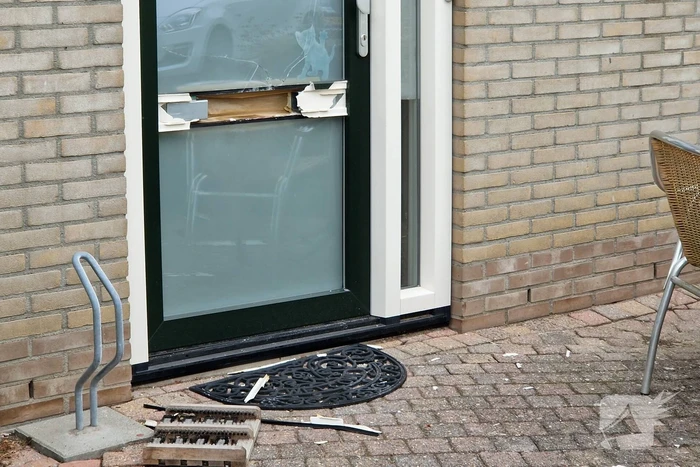 Woning beschadigd door explosief