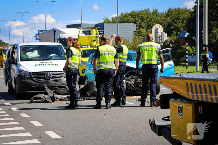 Meerdere gewonden bij ongeval op kruising