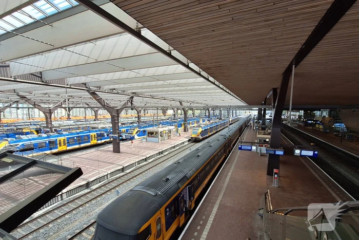Storing NS zorgt voor drukte op Centraal Station