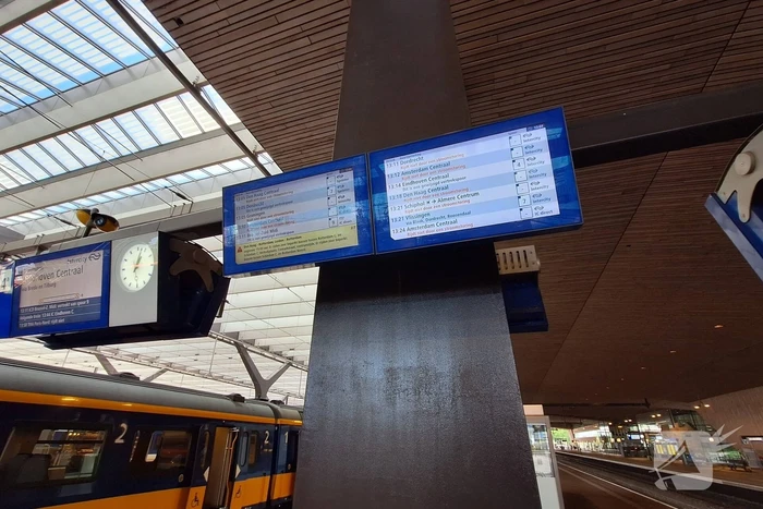 Storing NS zorgt voor drukte op Centraal Station