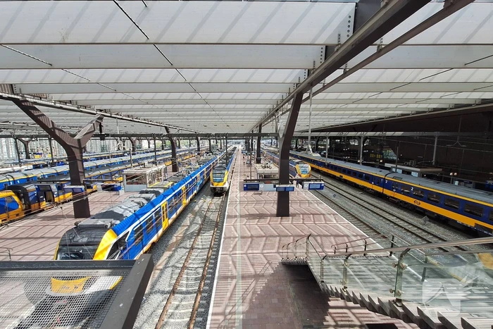 Storing NS zorgt voor drukte op Centraal Station