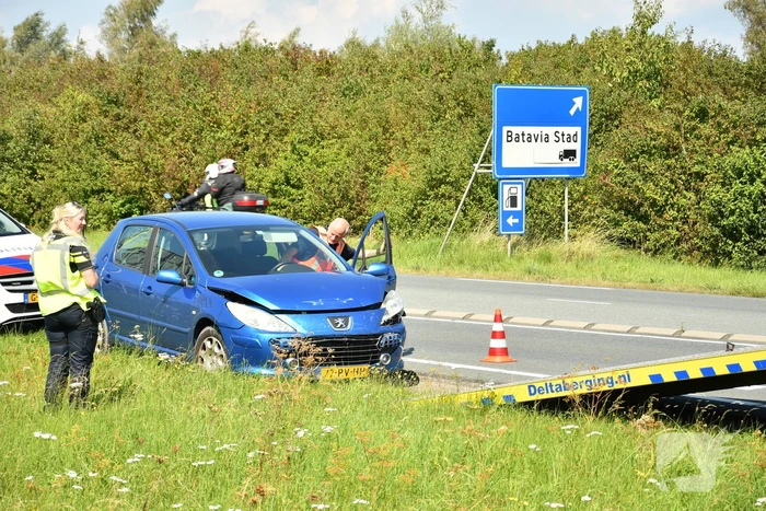 Schade bij kop-staartbotsing