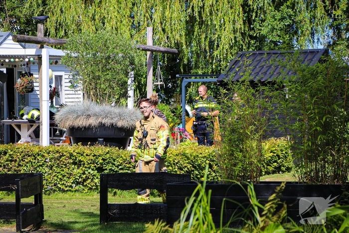 Persoon gewond bij werkzaamheden in chalet
