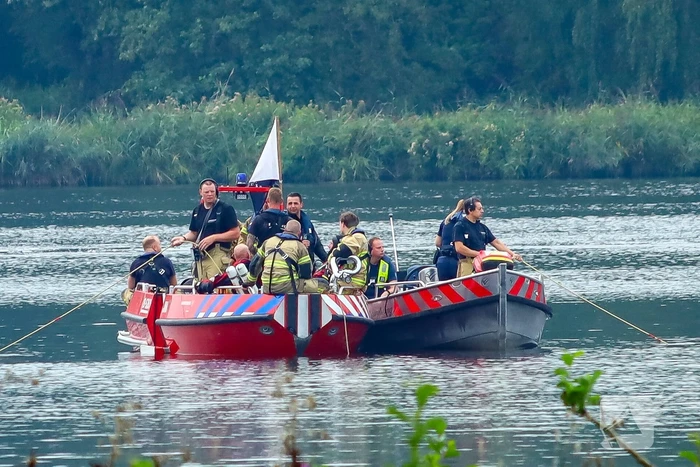 Grootschalige zoektocht naar drenkeling
