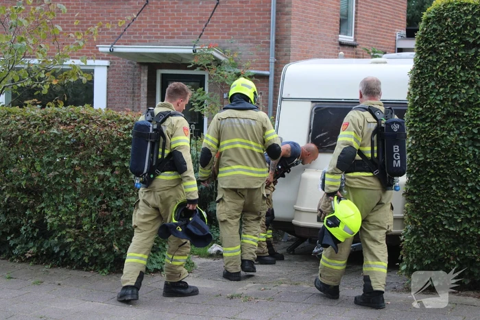 Mogelijke gaslekage in woning