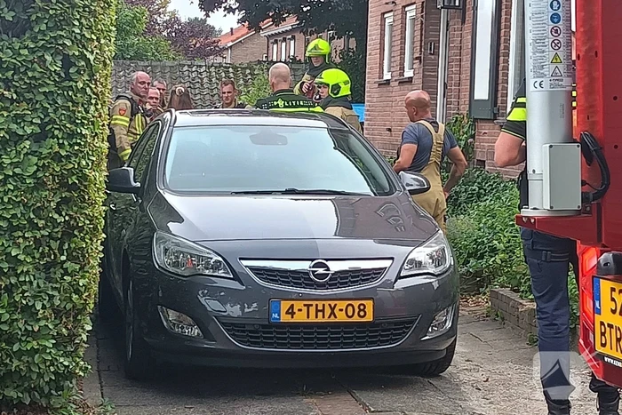 Mogelijke gaslekage in woning