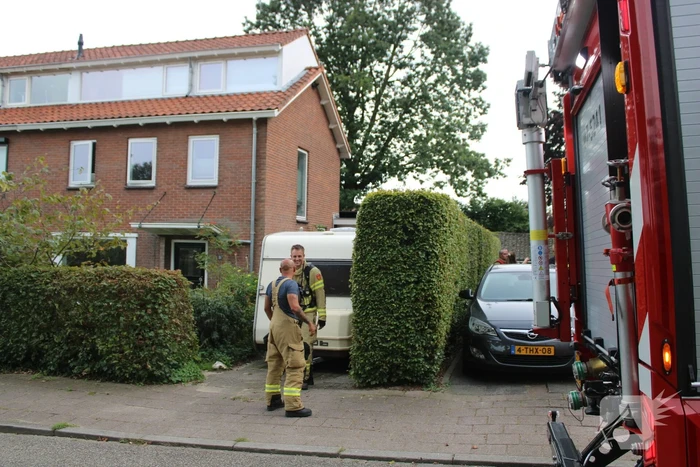 Mogelijke gaslekage in woning