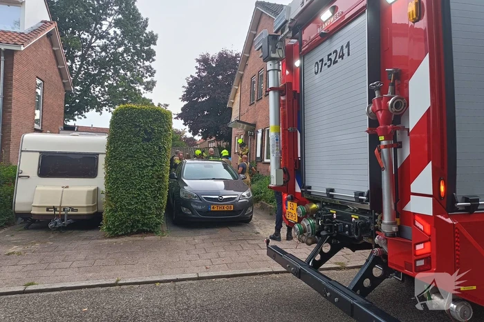 Mogelijke gaslekage in woning