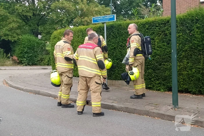 Mogelijke gaslekage in woning