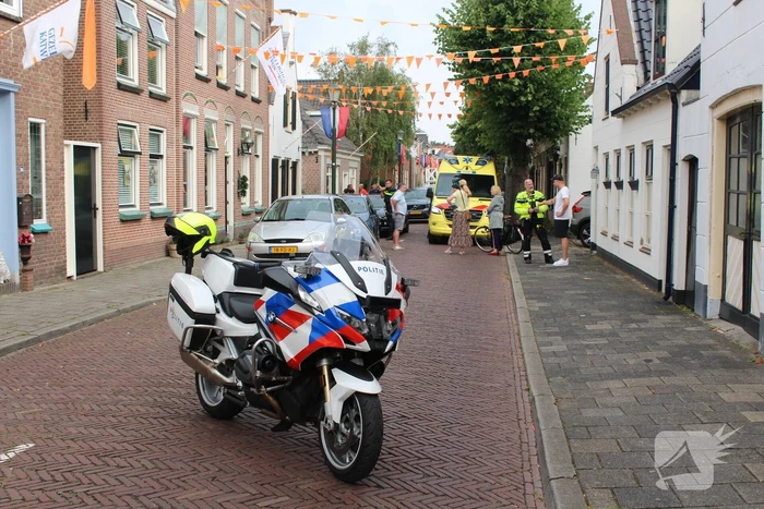 Fietser gewond bij botsing met openstaande portier