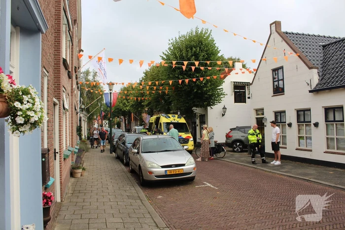 Fietser gewond bij botsing met openstaande portier