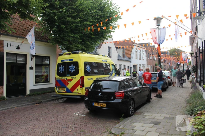 Fietser gewond bij botsing met openstaande portier