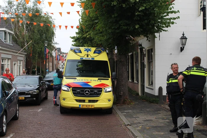 Fietser gewond bij botsing met openstaande portier