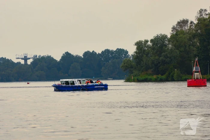 Politie zoekt met sonar naar drenkeling