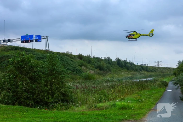 Zoekactie naar mogelijk te water geraakte fietser