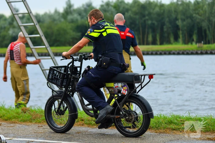 Zoekactie naar mogelijk te water geraakte fietser
