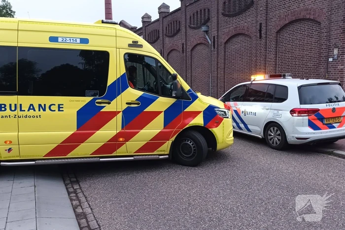 Fatbiker en fietser in botsing