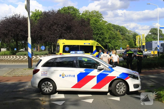 Scooterrijder gewond bij botsing met automobilist