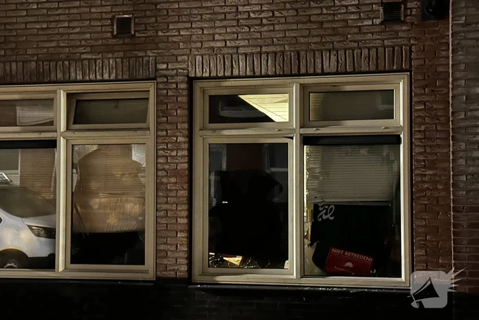Ramen van woning vernield