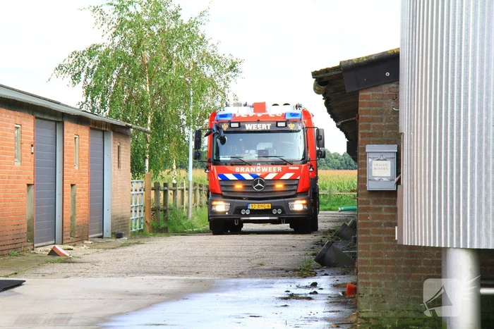 Brandweer ingezet voor dier in de problemen in koeienstal