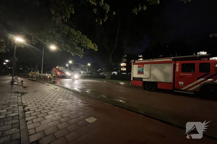 Brandweer ingezet voor loshangende takken