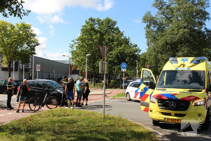 Fietser aangereden door automobilist