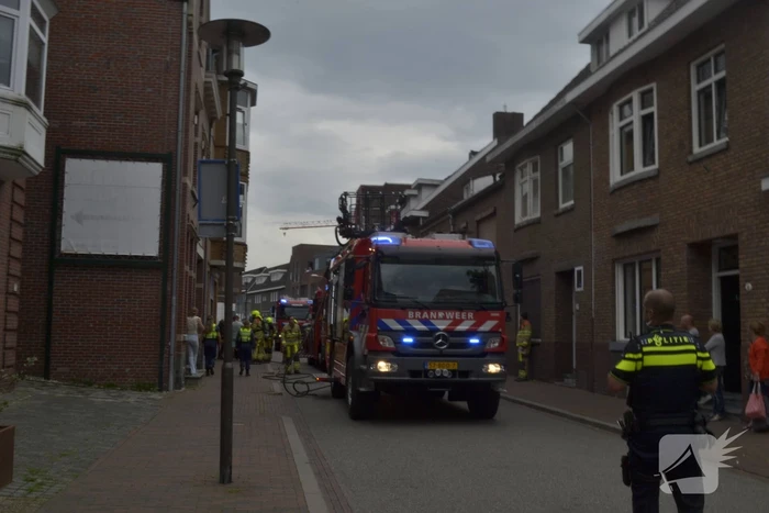Brand in woning snel geblust
