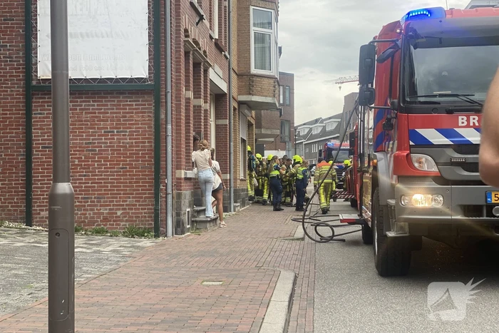 Brand in woning snel geblust