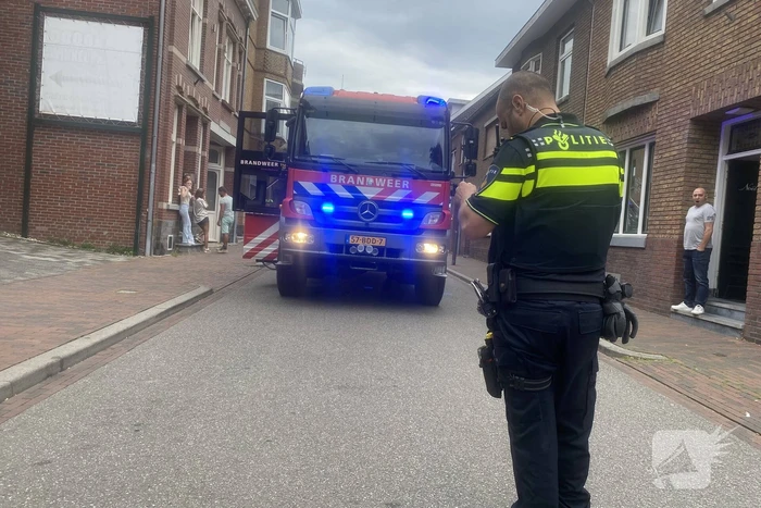 Brand in woning snel geblust