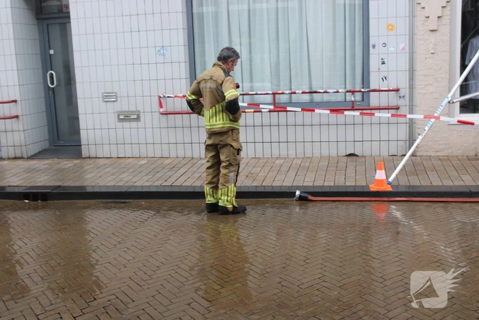 Wateroverlast door harde regenval
