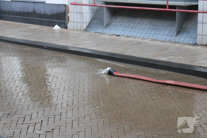 Wateroverlast door harde regenval