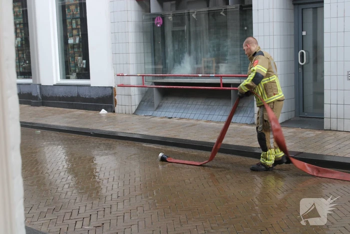 Wateroverlast door harde regenval