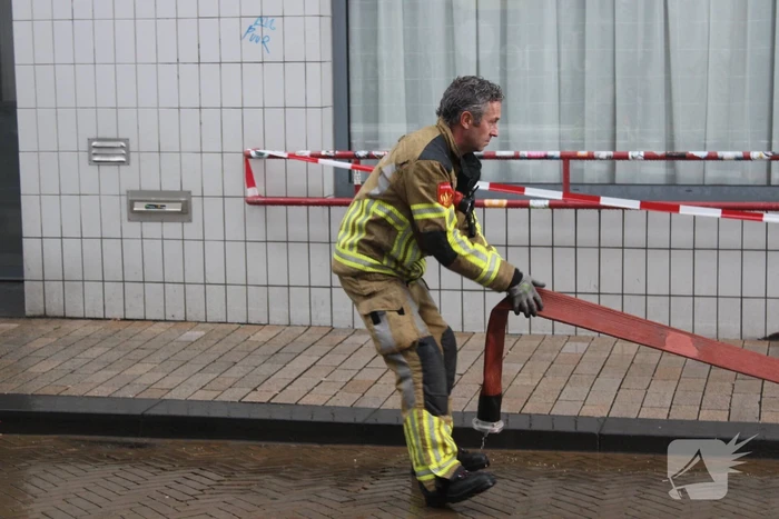 Wateroverlast door harde regenval