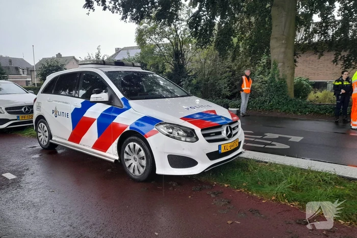 Verkeersregelaar aangereden bij wegwerkzaamheden