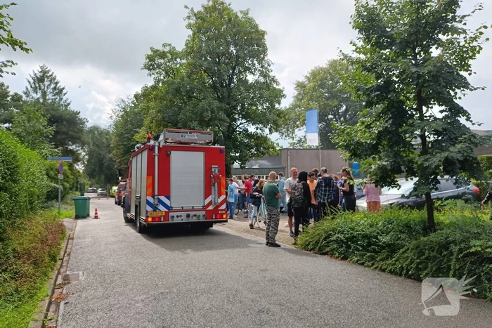 Brand op middelbare school