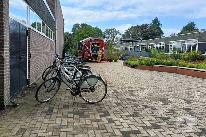 Brand op middelbare school