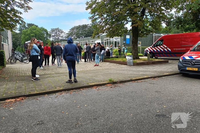 Brand op middelbare school