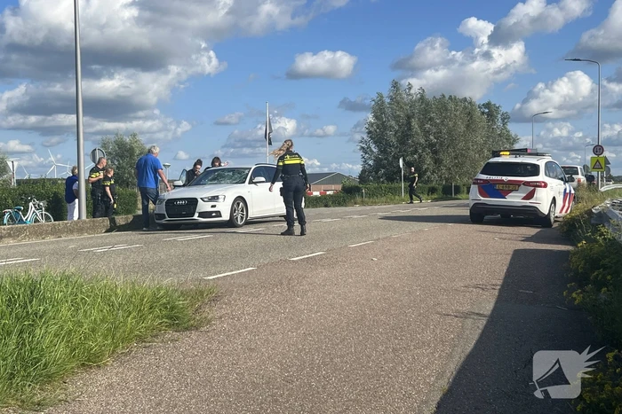 Fietser gewond bij botsing met automobilist