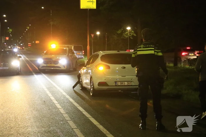 Persoon onder invloed aangehouden bij ongeval