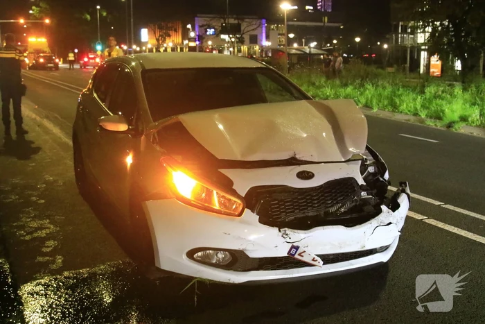 Persoon onder invloed aangehouden bij ongeval