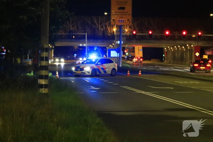 Persoon onder invloed aangehouden bij ongeval