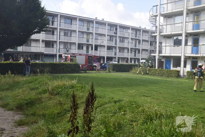 Woning in flat brandt volledig uit