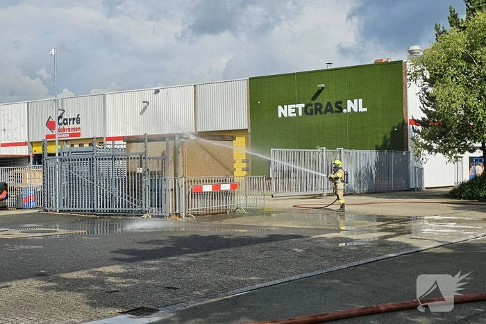 Bedrijven zonder stroom door brand in transformatorhuis